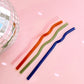 Wavy Glass Straws