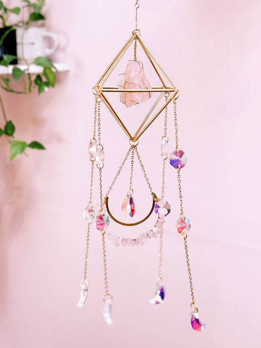 Gemstone Suncatcher (3 Color Options)