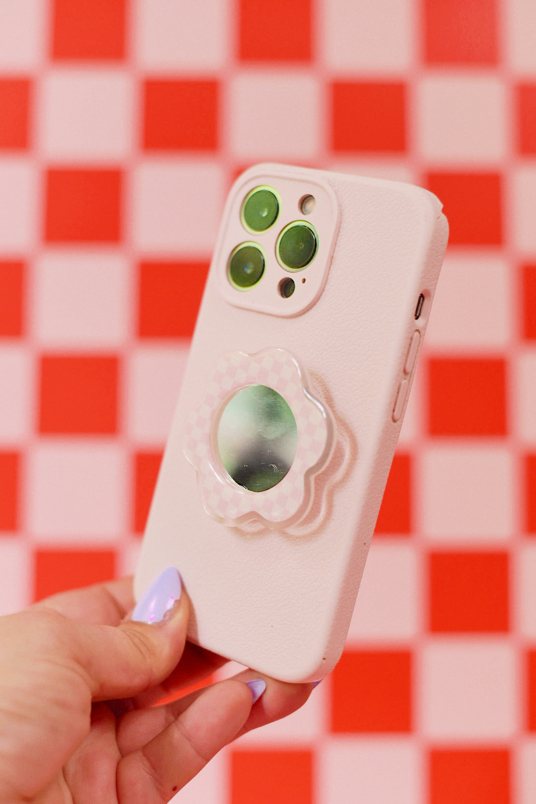 Mirror Flower Phone / Kindle Grip