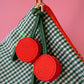 Cherry Trinket Jewelry Travel Case