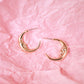 Chunky Happy Moon Hoops