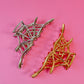 Spiderweb Metal Hair Claw