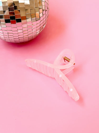 Matte Jelly Hair Claw Clip