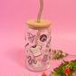 Swiftie Motif Glass Cup