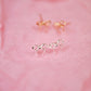 Sweetheart Bow Studs