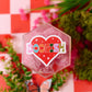 Bookish Heart Sticker