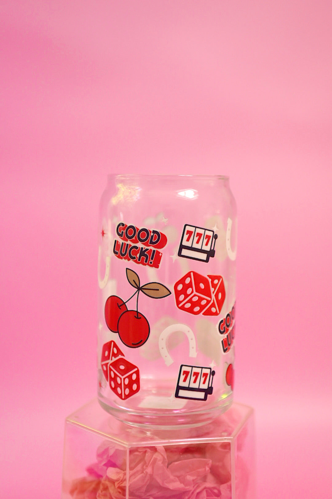 Vegas Baby Glass Cup