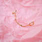 Gemmed Up Ear Cuff Connector Hoop