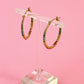 Gold Cosmic Candy Hoops