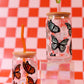 Monarch Butterfly Glass Cup (2 Color Options)