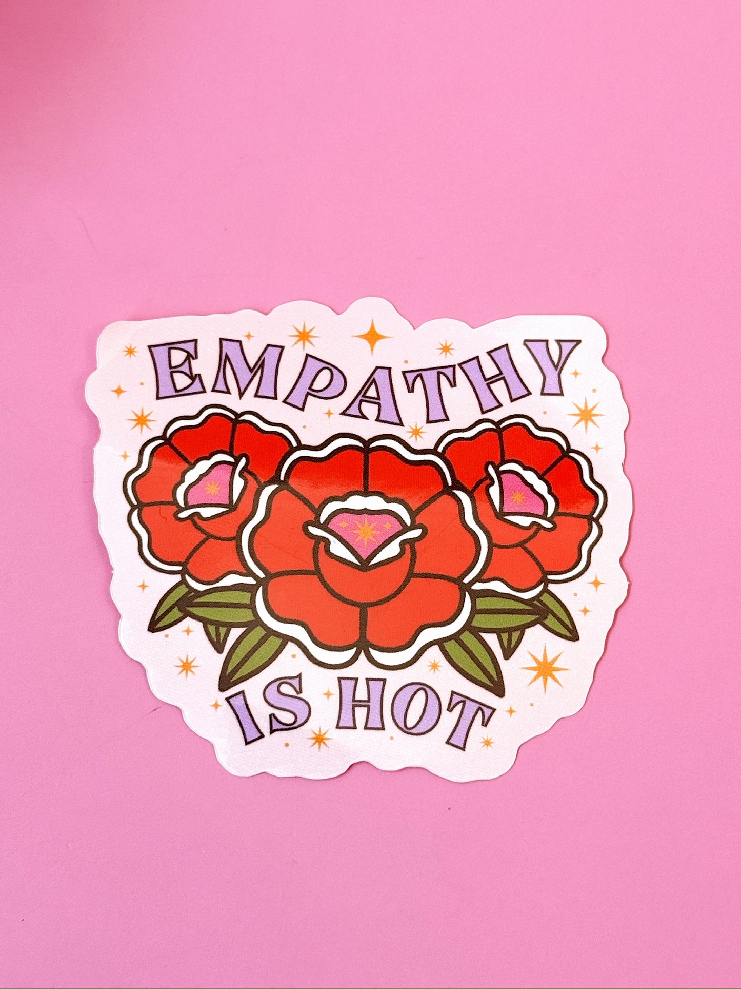 Empathy is Hot Sticker