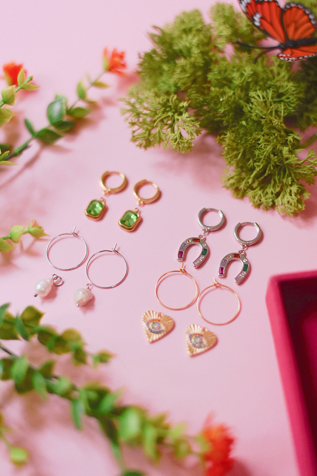 Custom Charm EARRINGS