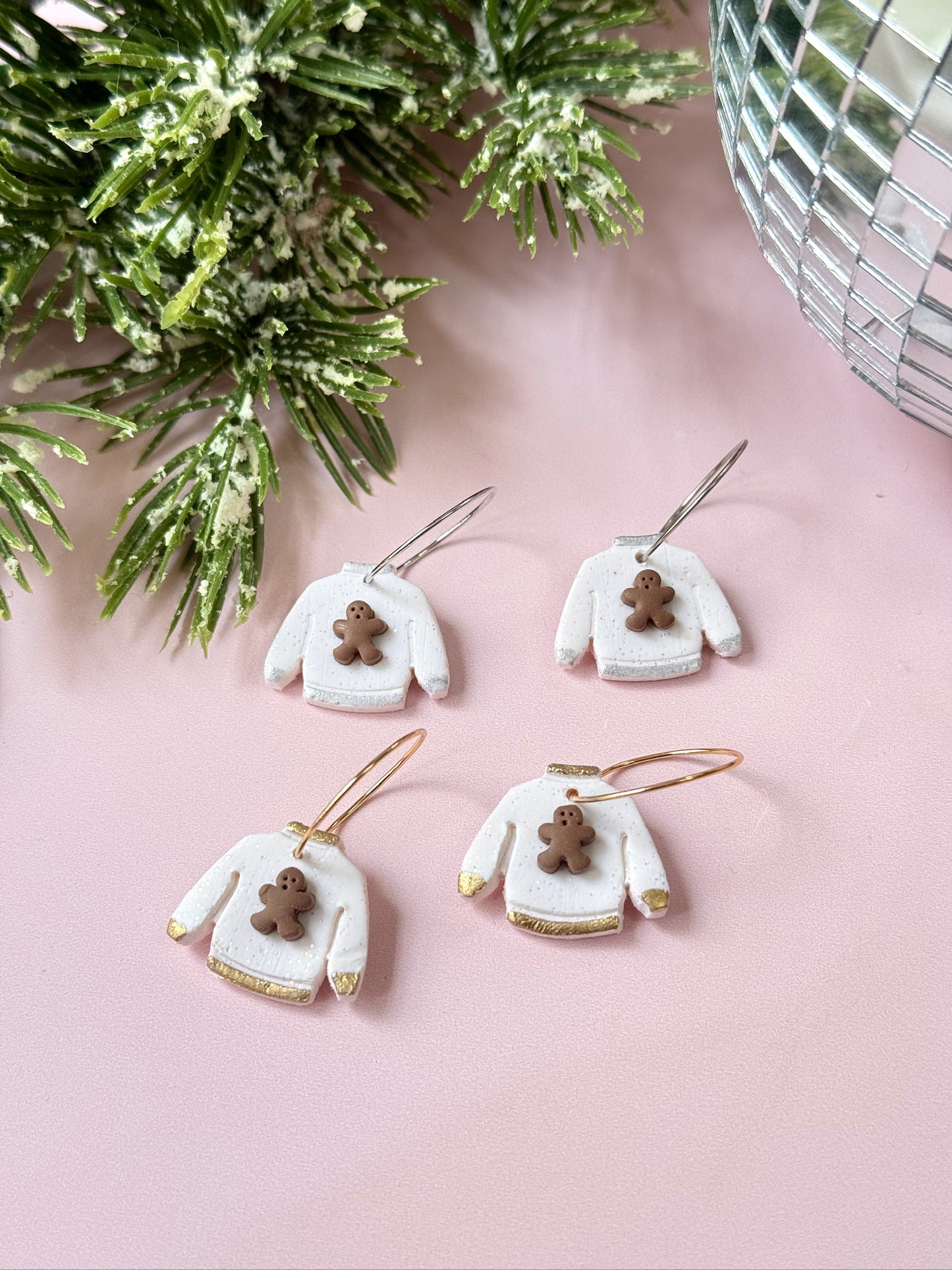 Holiday Baking Sweater Hoops