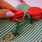 Cherry Trinket Jewelry Travel Case