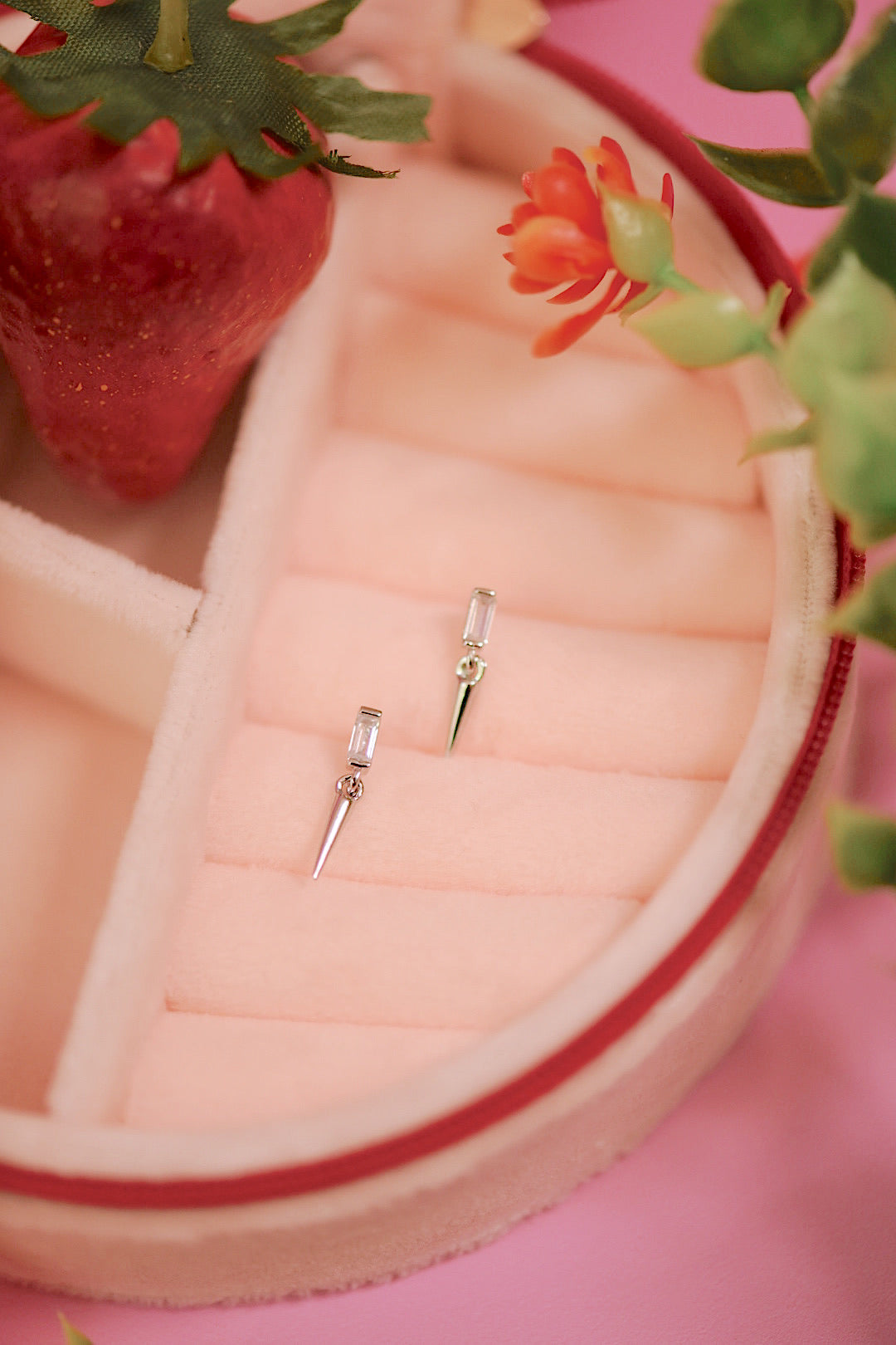 Jewel & Spike Studs (Gold + Silver)