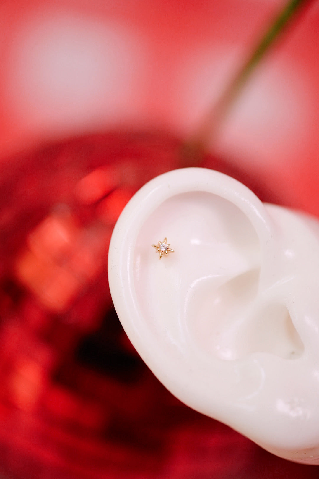 Tiny Star Flatback Stud (Single)