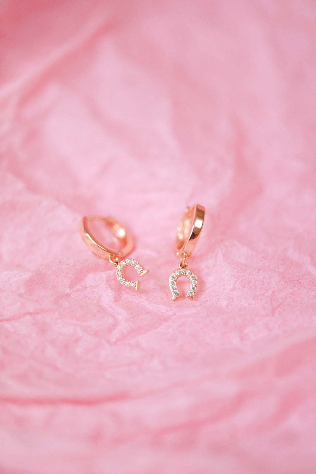 Tiny Horseshoe Huggies