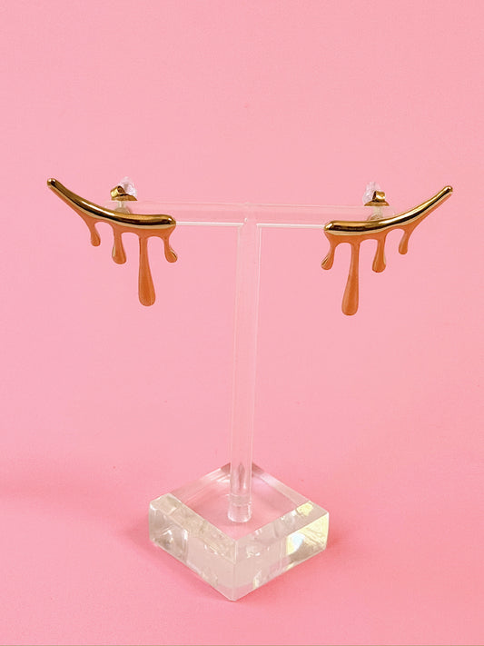 Drippy Stud Ear Climbers