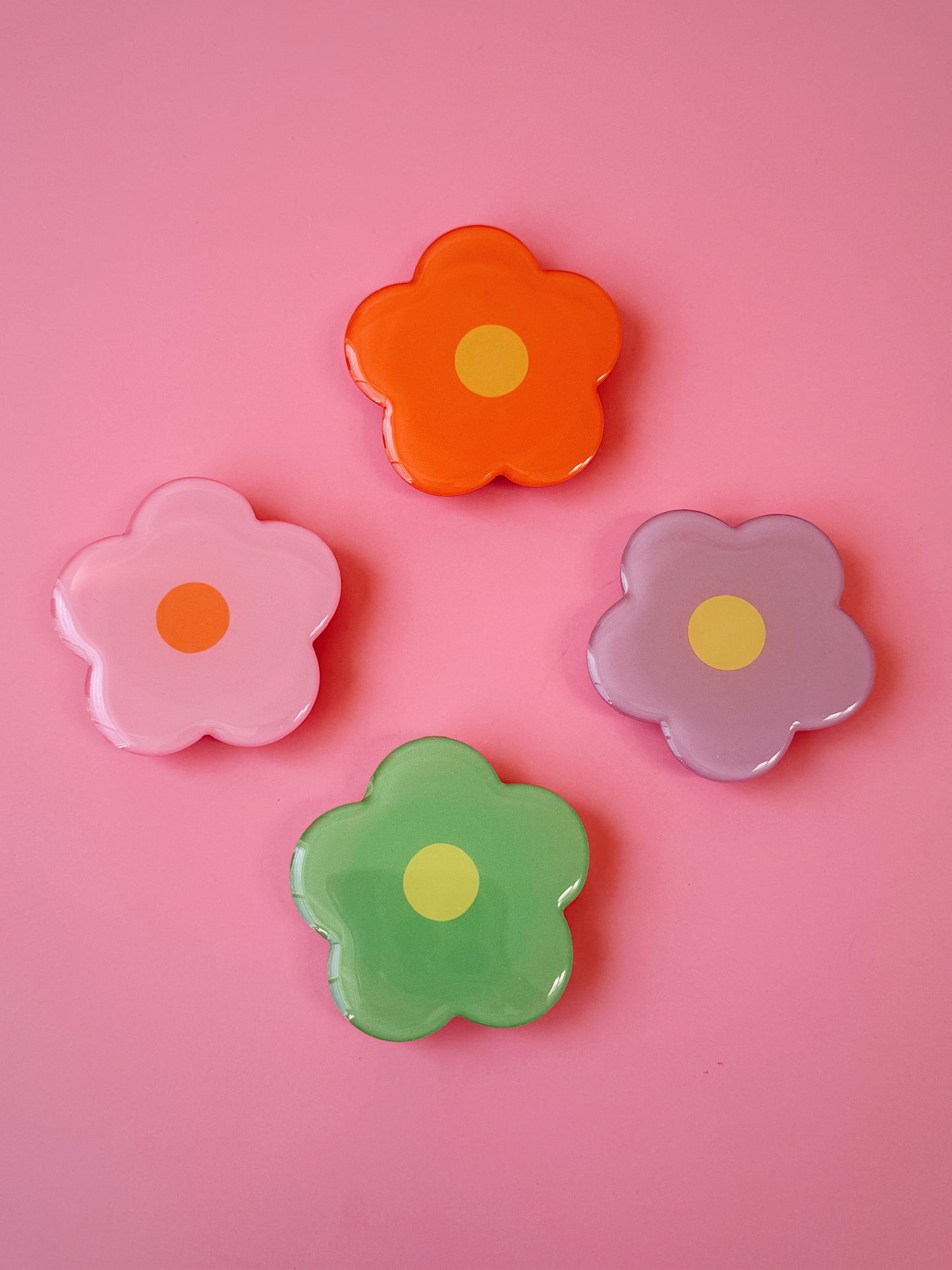 Flower Power Collapsible Phone / Kindle Grip