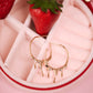 Honey Drip Hoops (Gold + Silver)