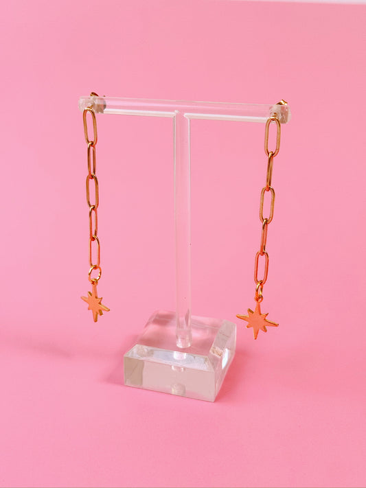 Shooting Star Chain Dangles