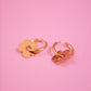 Girly Pop Daisy Hoops (Gold + Silver)
