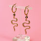 Hex & Hiss Hoop Dangles