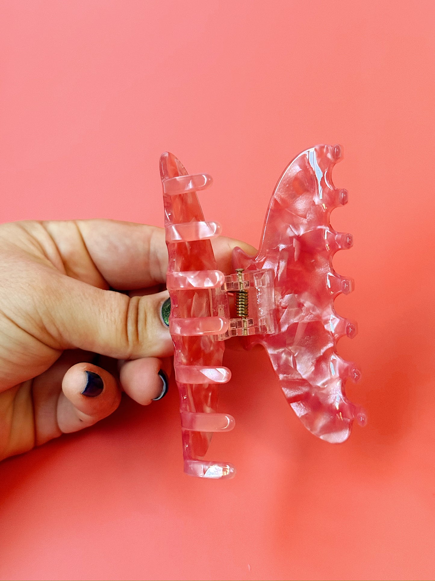 Gingerbread Man Hair Claw Clip