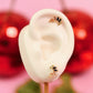 Spectrum Studs (Gold + Silver)