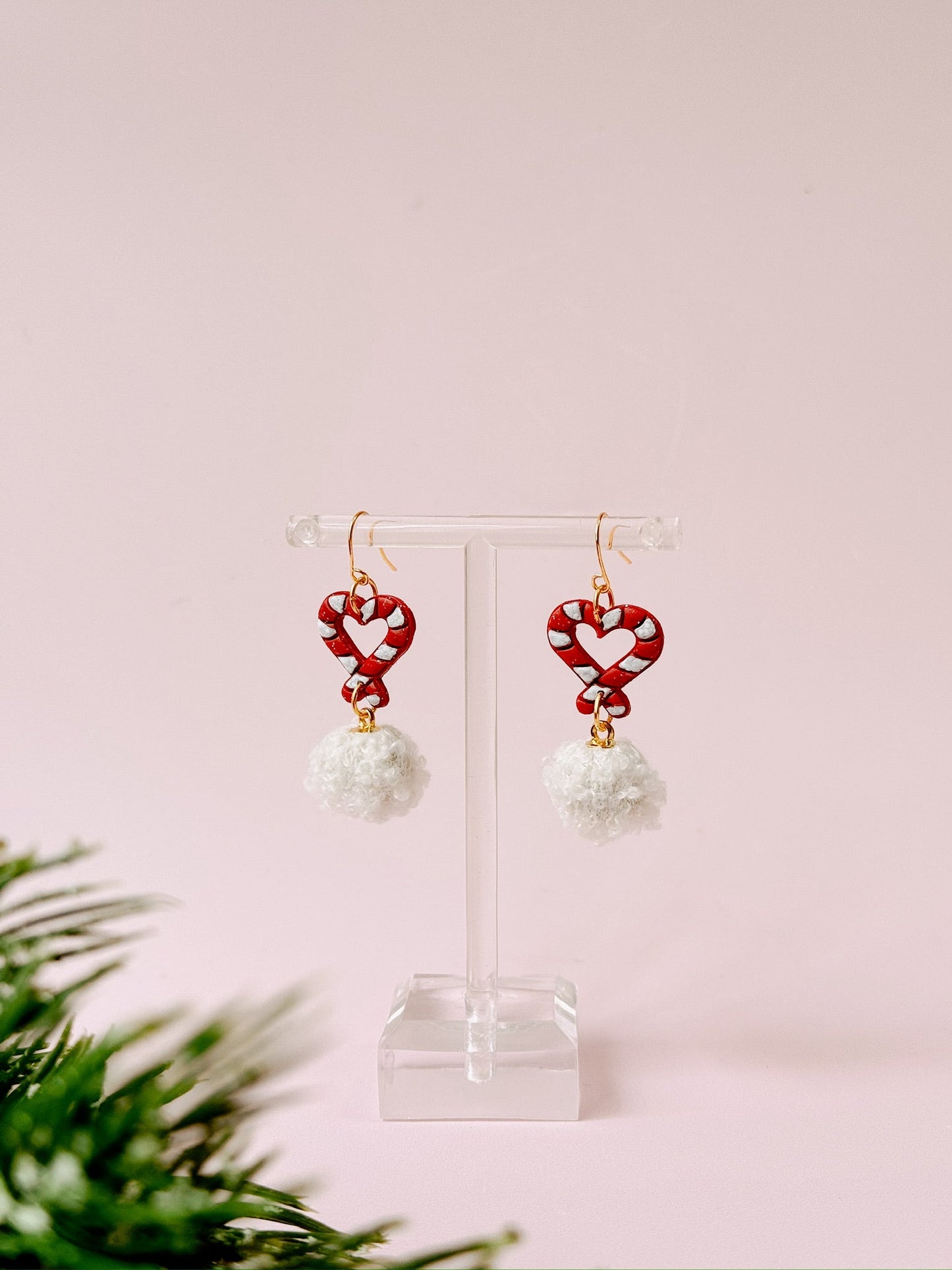 Golden Hour Designs Candy Cane Lovin' Dangles Earrings