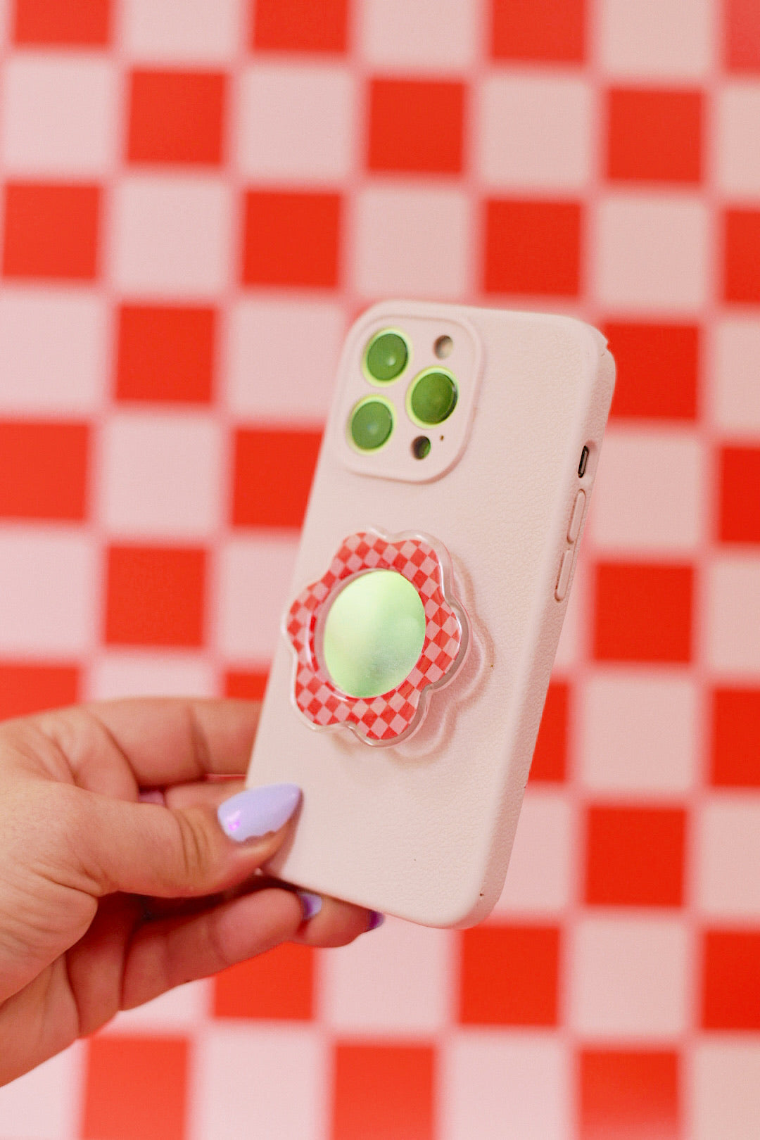 Mirror Flower Phone / Kindle Grip
