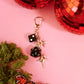 Gamer Girl Silver Keychain
