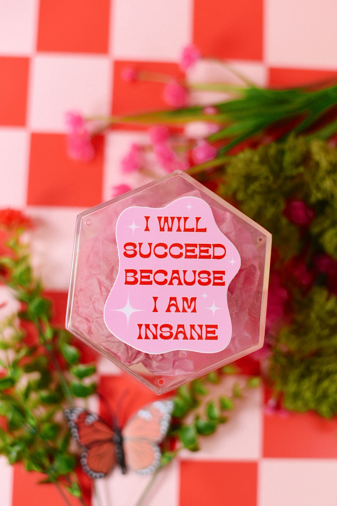 I Will Succeed Sticker