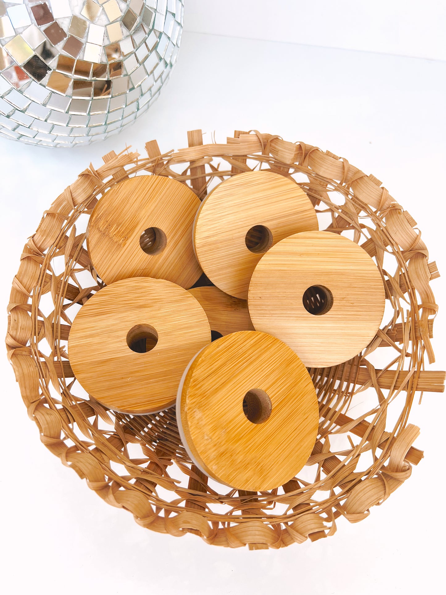 Bamboo Cup Lid
