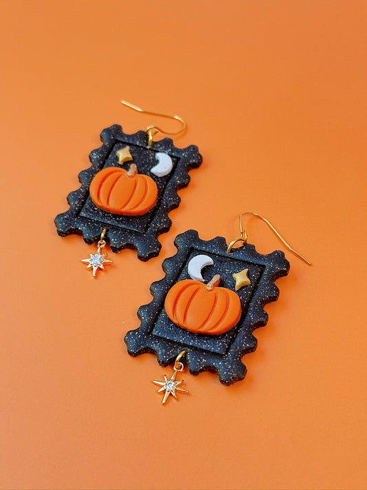 Pumpkin Patch Stamp Dangles
