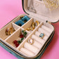 Velvet Jewelry Travel Case
