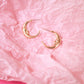 Chunky Happy Moon Hoops