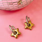 Mixed Metal Orion Hoops
