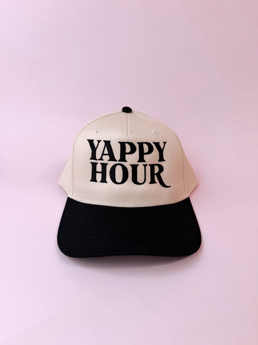 Yappy Hour Embroidered Hat
