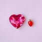 Realistic Strawberry Gold Charm