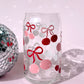 2 Sweet 4 U Cherry Bows Glass Cup