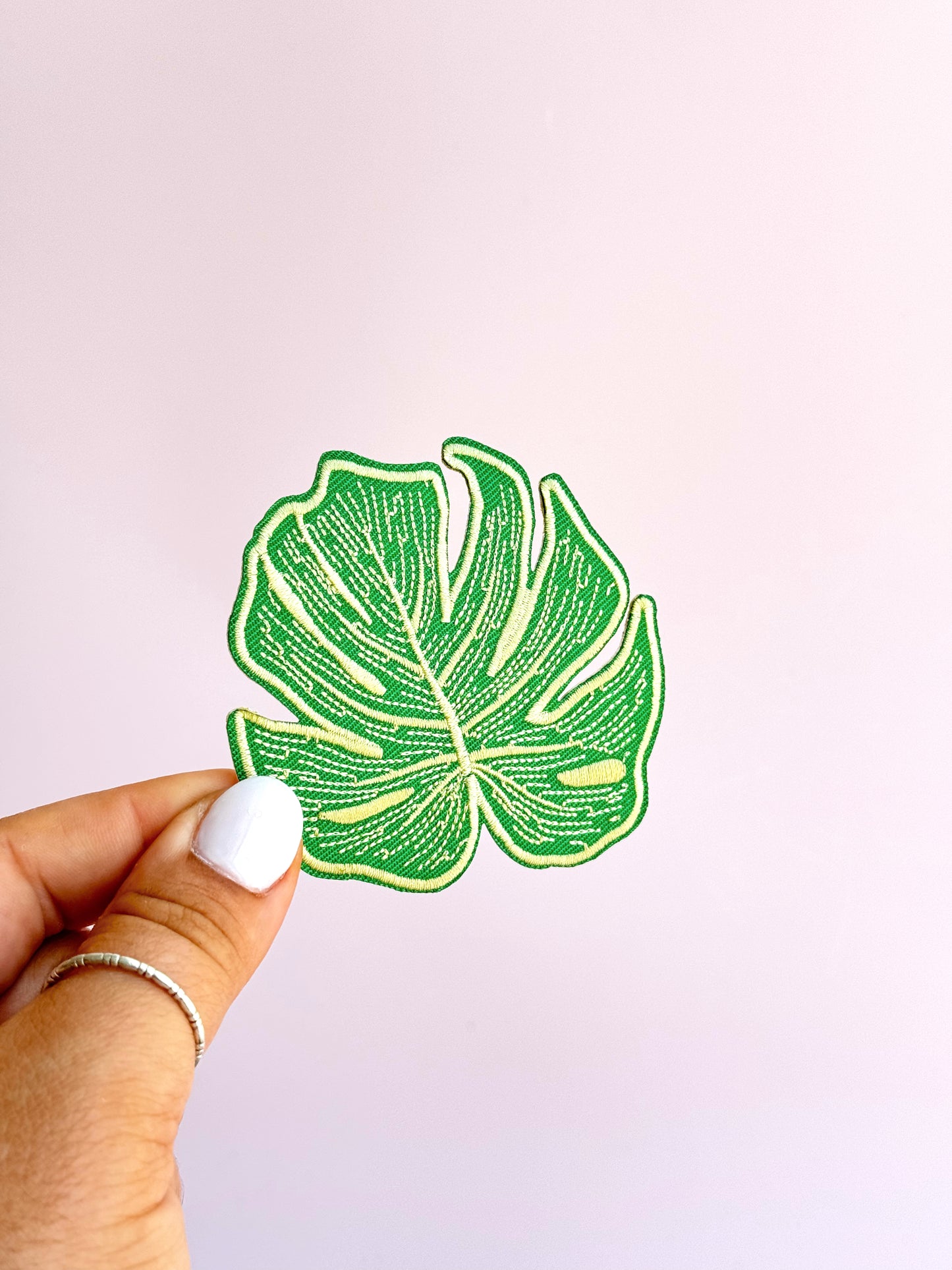 Monstera Leaf (Iron-On) Patch