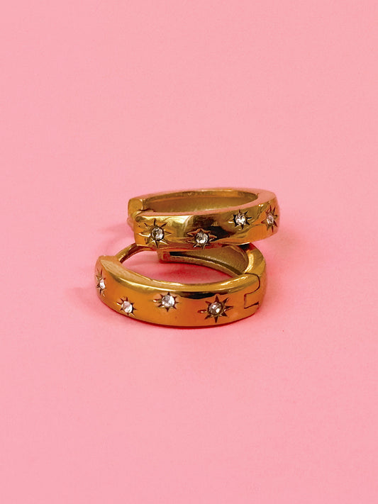 Alchemy Huggie Hoops