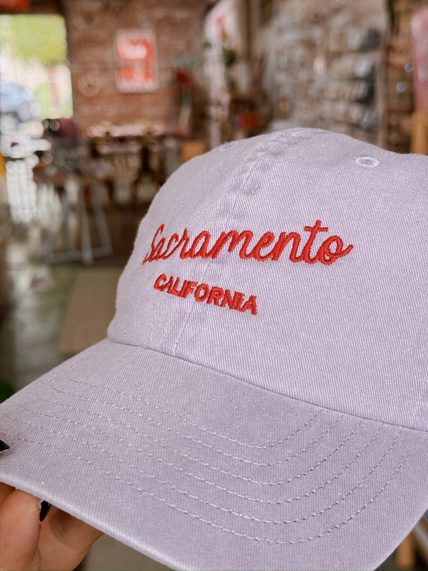 Sacramento Embroidered Hat (2 Color Options)
