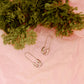 Sterling Silver Safety Pin Earrings (Gold + Silver)