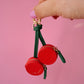 Cherry Trinket Jewelry Travel Case