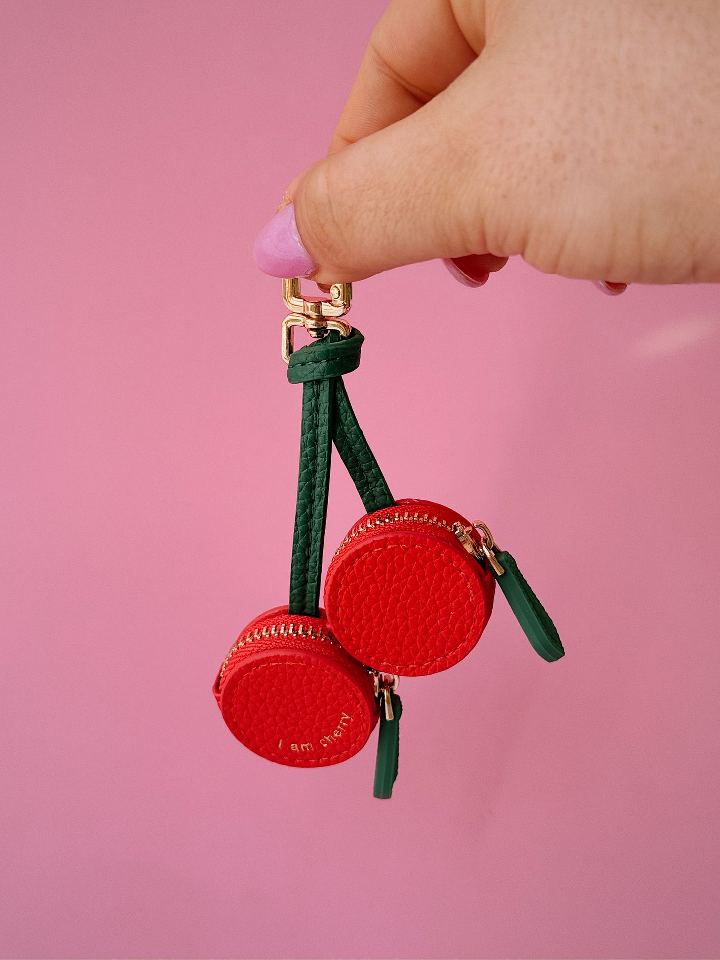 Cherry Trinket Jewelry Travel Case