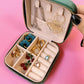 Velvet Jewelry Travel Case