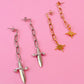 Shooting Star Chain Dangles