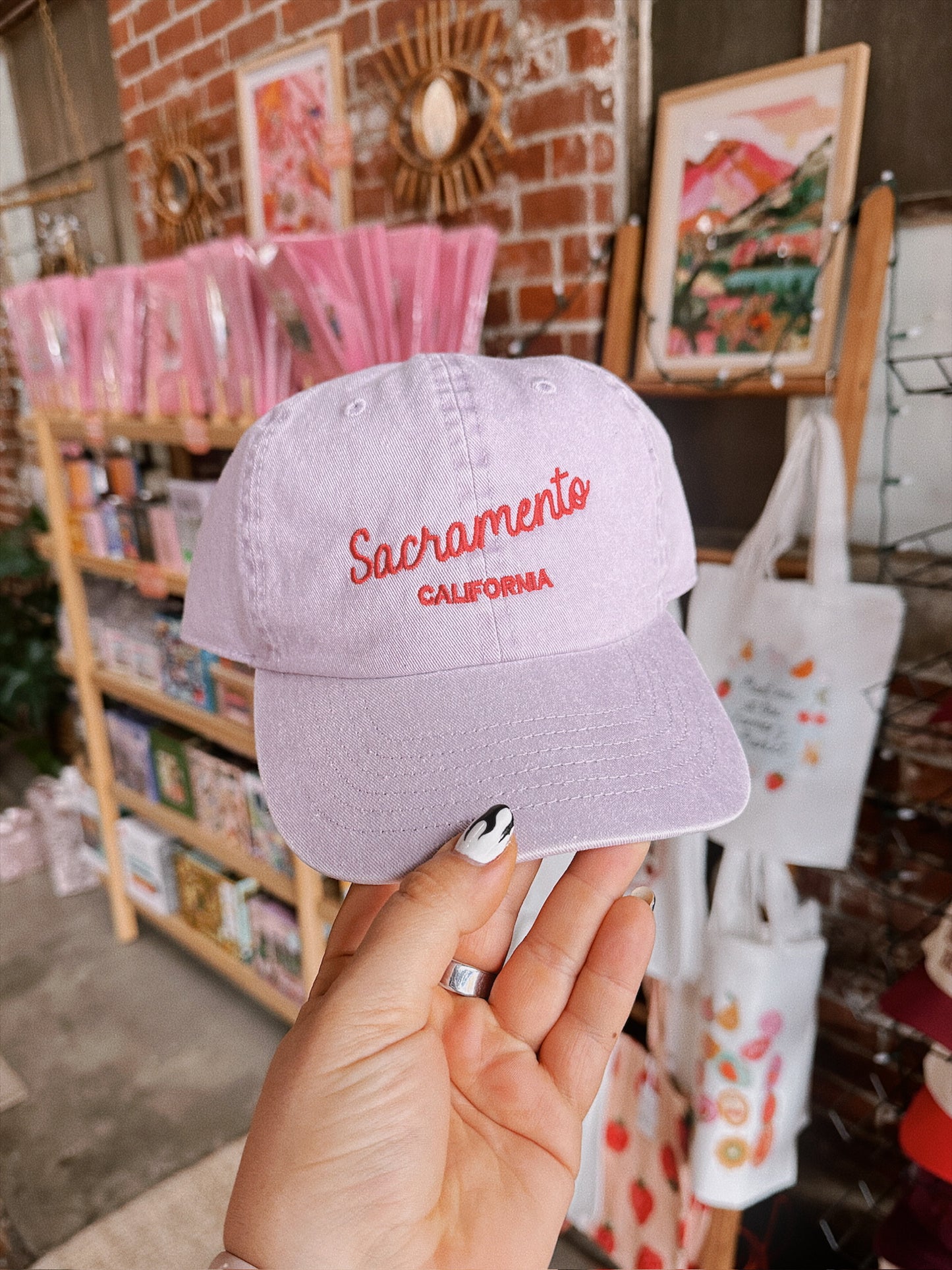 Sacramento Embroidered Hat (2 Color Options)